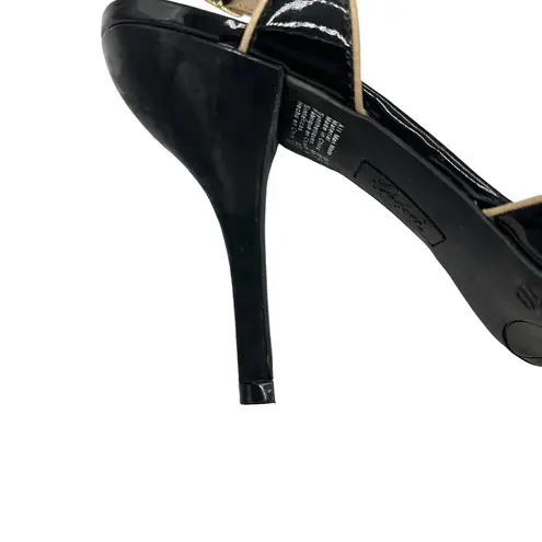 Fioni  BLACK PATENT LEATHER HEELS SIZE 10M