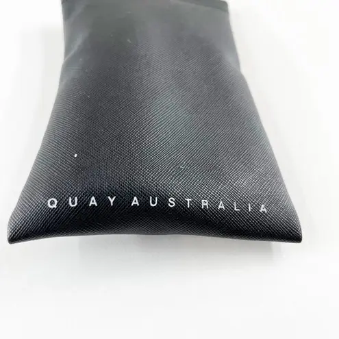 Quay Australia Quay After Hours Luxe 52mm Polarized Square Sunglasses Black Tortoise