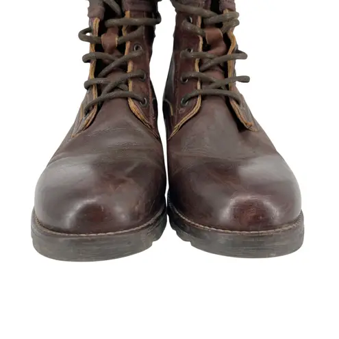 Palladium PLDM by Upswing AP Brown Leather Combat Boots Womens 7.5