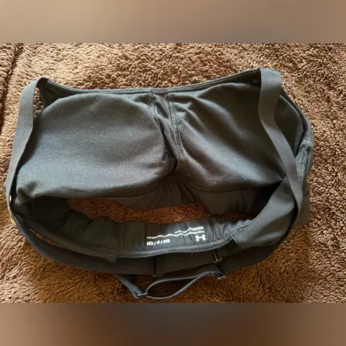 Under Armour  Women’s Compression Sports Bra Size S – Black, Criss-Cross Back