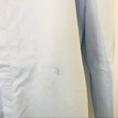 The Kooples  fitted women’s blue button down shirts size L‎ minimalist capsule