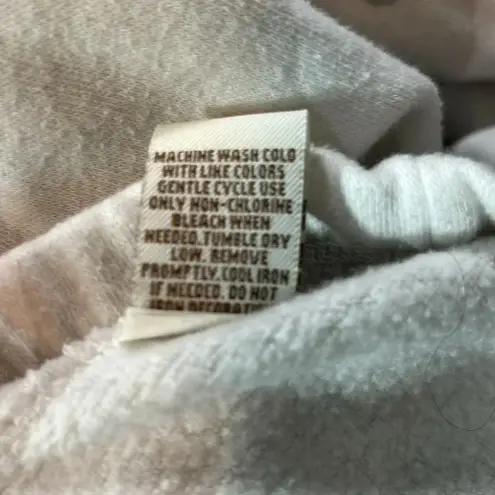 Vintage Havana Women's Burnout Hoodie‎ Camo Skulls Gray White Elastic Size Small