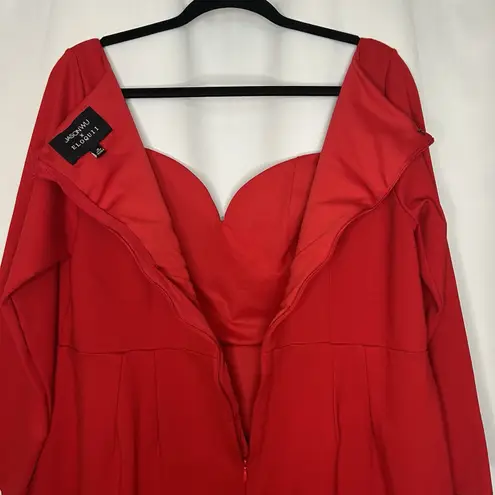 Eloquii Jason Wu x Red Sweetheart Ponte Bodycon Sheath Party Holiday Dress 18