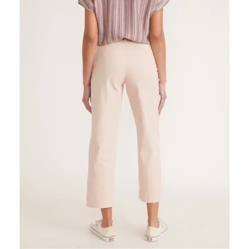 Marine layer Bridget Slim Wide Leg Crop Pants in Peach Whip Size 4 - Image 8