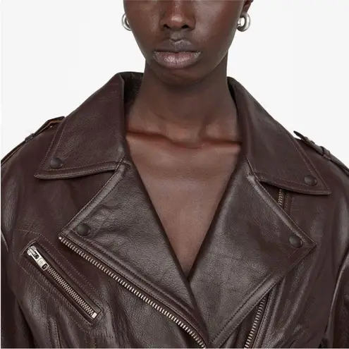 ANINE BING leather moto jacket NEW