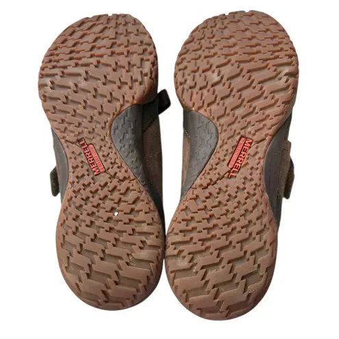 Merrell Women's Albany Mary Jane Suede Earthy Hiking Slip On Shoes Size 10