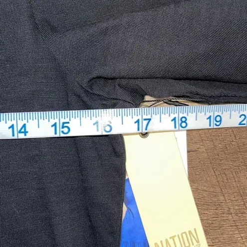 Nation Ltd Womens V-Neck Puff Sleeve Ruffled Hem Mini Dress Black Size XS NWT