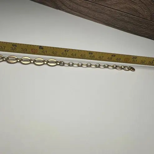 Stella & Dot Melia Blue Petal Rhinestone Multi Color Statement Bib Necklace