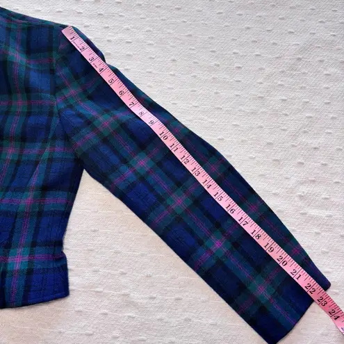 Pendleton Vintage Plaid Baird Tartan Pleated Wool Skirt Set Womens Size 8/10