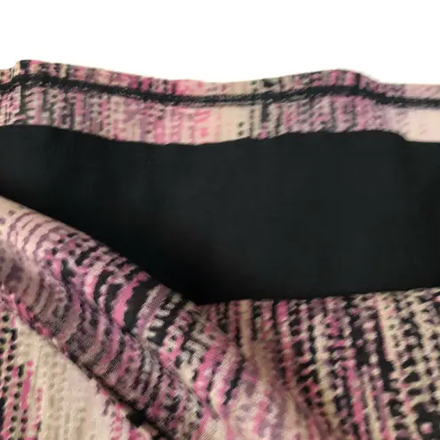 AXCESS Womens Lined Semi Sheer Top Size XL Long Sleeves Black Pink Purple Beige