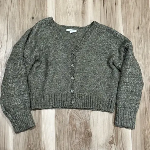 Z Supply  Essex Cable Sweater Green Women’s XS