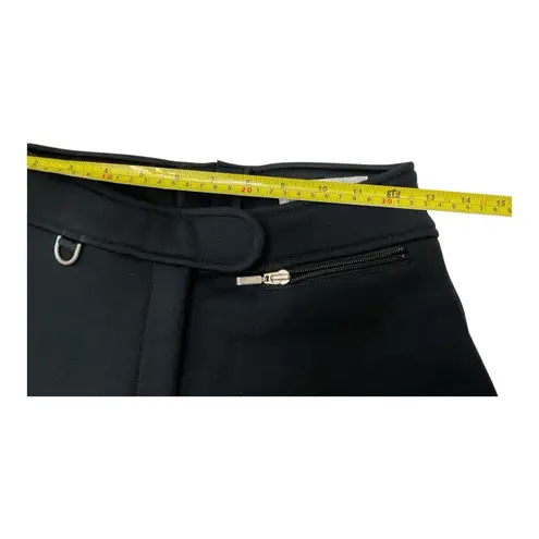 Fera Skiwear Vintage Women's Wool Blend Stretch Stirrup Ski Pants Size 8R Black