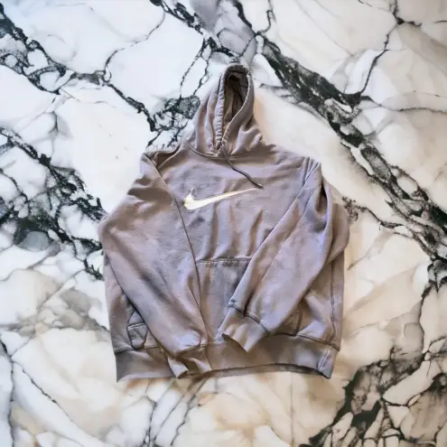 NIKE the athletic dept retro swoosh pullover hoodie Blue Size L