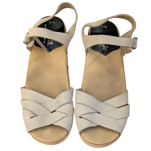 Sandgrens Swedish Clog Sandals $199 Size 40 US 9/9.5 S3331
