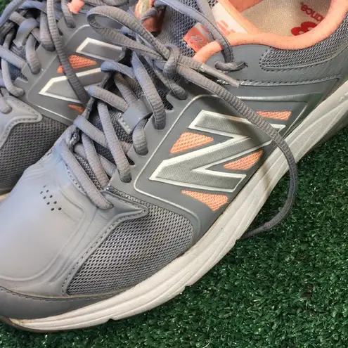 New Balance 847v3 gray apricot running shoes