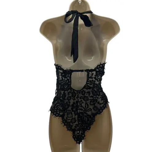Bluebella Natalia Body Black Lace Bodysuit Womens Size 6