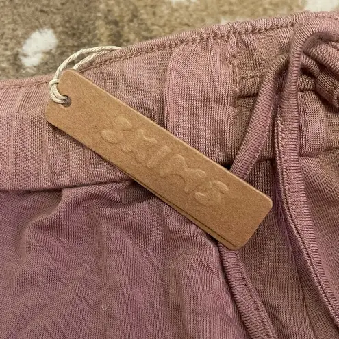 SKIMS Knit Pajama Shorts NWT inside drawstring in sienna women’s size XXS