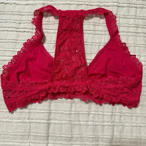 Aerie  Racerback Floral Lace Bralette