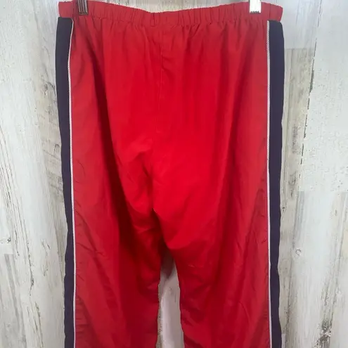 Adidas  Y2K Tracksuit Set size M Red Navy Sporty Windbreaker Streetwear Active