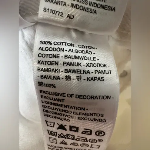 Levi's  Jeans Women's 28x30 OffWhite 501 Straight High Rise Button Fly Distressed