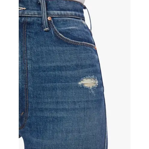 đŸ’•MOTHER SUPERIOR High Waisted Dazzler Double Heel Jeans ~ Morning Chores 30 NWT Blue