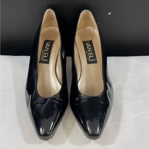 Vaneli Women's Black Pointed Toe Shoes/Heels Size 7.5W SKU 5474