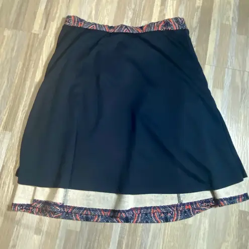 Renee C Pull Up Elastic Waist Swing Skirt