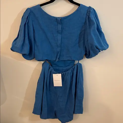 Karina Grimaldi NWT Fluer Solid Romper