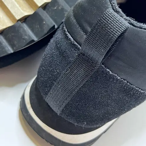 Merrell Velcro Strap Slip On Comfortable Black Tennis Shoes