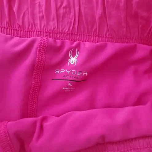 Spyder  Active Pink Skirt With Build In Shorts Size XL
