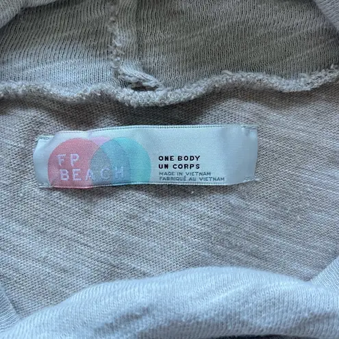 Free People  Beach Terri Cacoon Cowl Neck Tunic Dress Vacation Travel Coverup