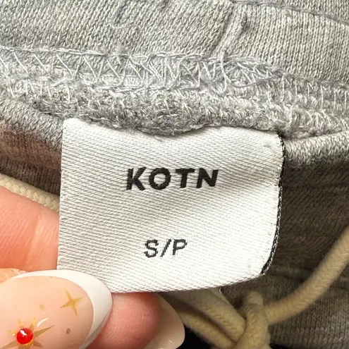 KOTN Grey Sweatpants Joggers Casual Athleisure Comfy Soft Cuffed Lounge Small Gray