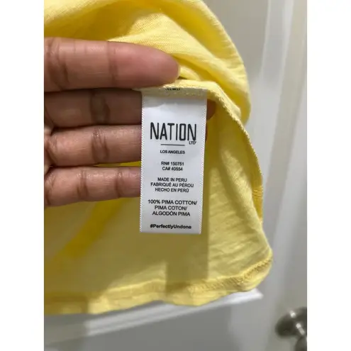 Nation Ltd NWT - Morgan Halter In Butter Yellow Sz M