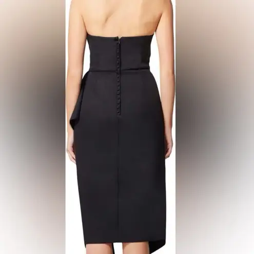 Elliatt MADILYN midi cascade Ruffle Strapless Cocktail Dress size XS. NWT