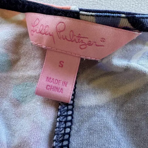 Lilly Pulitzer  Midi True Navy Pom Pom Kyra Dress size S thumbnail 3