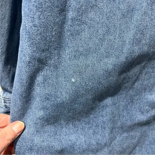 Bobbie & Brooks Vintage Bobbie Brooks Shirt Womens Large Denim Cardinal Embroidered Size Large