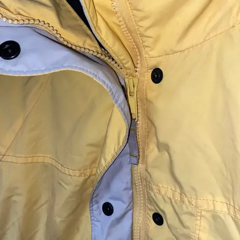 Columbia  Vintage Yellow Fleece Lined 2-In-1 Winter Ski Snow Jacket Women's Large