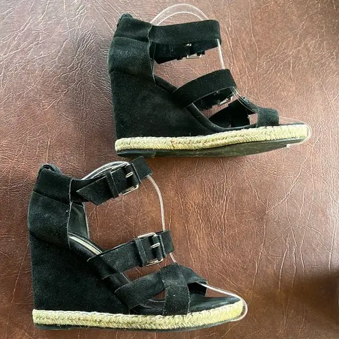 Balenciaga Suede Espadrille Sandal
