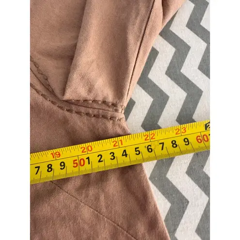 Chico's embroidered tan jacket