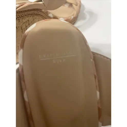 Draper James Rsvp Women's Charlotte Wedge Slip On Dress Sandals Tan Size:9 112U