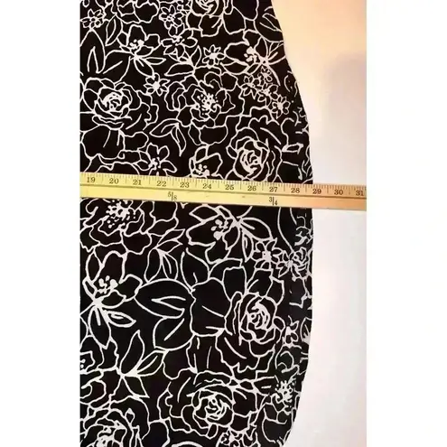 Cathy Jean Cathy Women Top Zip Stretch 3/4 Sleeve Size XL