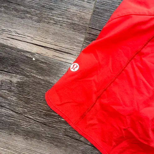 Lululemon Red Track That Shorts