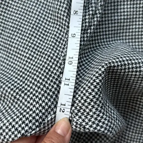 Houndstooth Vintage Pleated Shorts Large