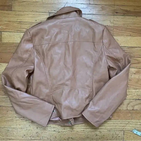 Bagatelle Tan Moto Jacket Size Medium