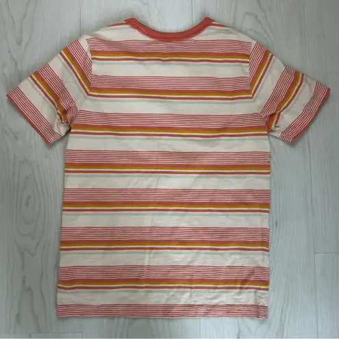 Faherty Sunwashed Beachy Striped Cotton Breathable T