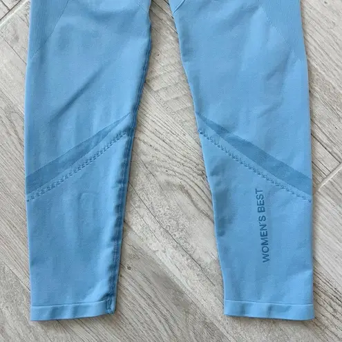 women's best Women’s Best Renew Seamless Leggings in Coastal Blue Like New XL