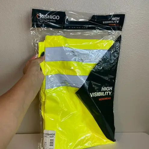 Kishigo 9665J & 9665P Storm Stopper Rainwear Size Large / XL Jacket & Pants Yellow