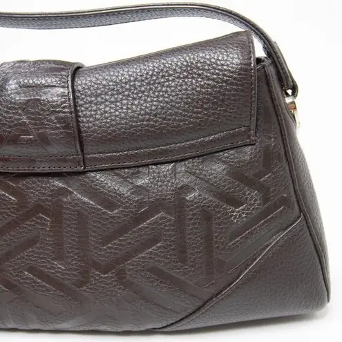 Vintage Dunlop Leather handbag, shoulder bag Brown