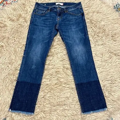 CAbi  two tone star Jeans size 2