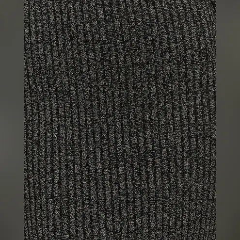 Charlie Holiday Kiara Mini Dress Black Lurex Size Small NWT